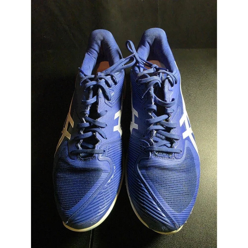 ASICS Solution Speed FF 3 Dark Cobalt Blue White Mens Size 11.5